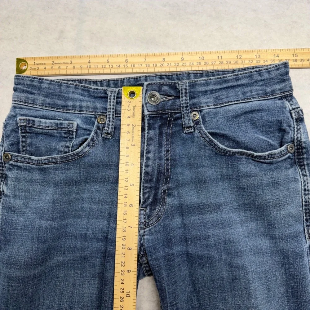 Buckle BKE Jake Mens Straight Leg Jeans 30x34 Blue Denim Y2K Skater Streetwear - Picture 7 of 11